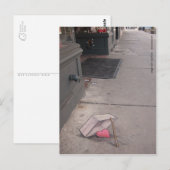 briefkaart met hartslag (Voorkant / Achterkant)