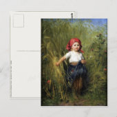 Briefkaart met Heinrich Hirt Painting (Voorkant / Achterkant)