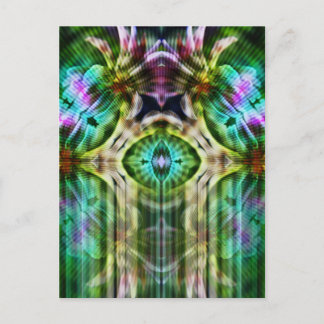 briefkaart met herbezinksel