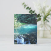 Briefkaart met het meer van Dracula uitzicht (Staand voorkant)