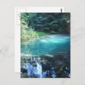 Briefkaart met het meer van Dracula uitzicht (Voorkant / Achterkant)