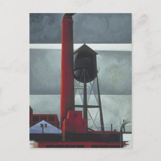 Briefkaart met het schilderen van Charles Demuth