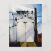 Briefkaart met het schilderen van Charles Demuth (Voorkant)