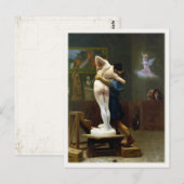 Briefkaart met het Schilderen van Jean-Leon Gerome (Voorkant / Achterkant)