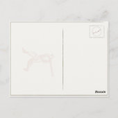 Briefkaart met honkbalgroeten (Achterkant)