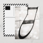briefkaart met hoofdschaduw (Voorkant / Achterkant)