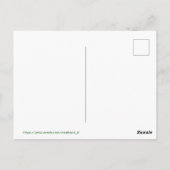 Briefkaart met Ierse zegen (Achterkant)