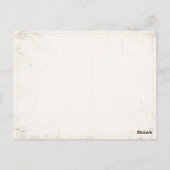 Briefkaart met  illustratie van Kittens (Achterkant)