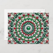 Briefkaart met Italiaans kleuren Design (Voorkant / Achterkant)