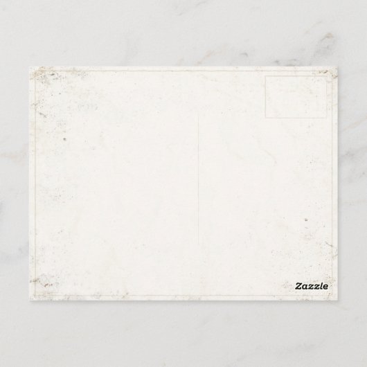 Briefkaart met  Italiaanse Mode afdrukken (Achterkant)