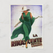 Briefkaart met Italiaanse Mode afdrukken (Voorkant)