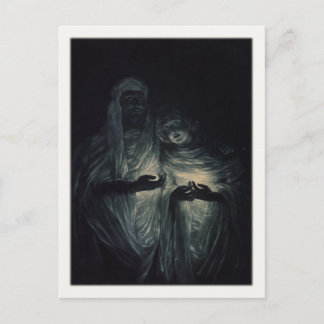 Briefkaart met James Tissot schilderen