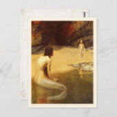 Briefkaart met John Collier Painting (Voorkant / Achterkant)
