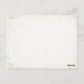 Briefkaart met John Collier Painting (Achterkant)