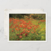 Briefkaart met John Ottis Adams Painting (Voorkant / Achterkant)