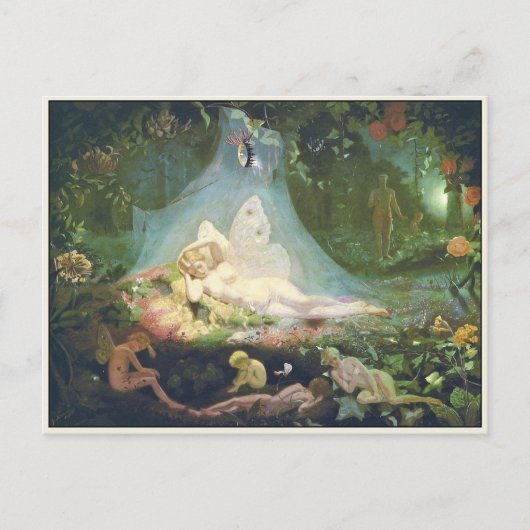 Briefkaart met John Simmons Painting (Voorkant)