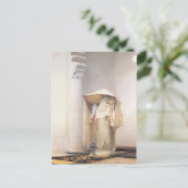 Briefkaart met John Singer Sargent schilderen (Staand voorkant)