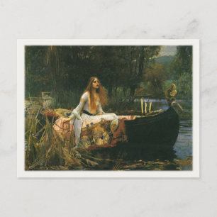 Briefkaart met John William Waterhouse Painting