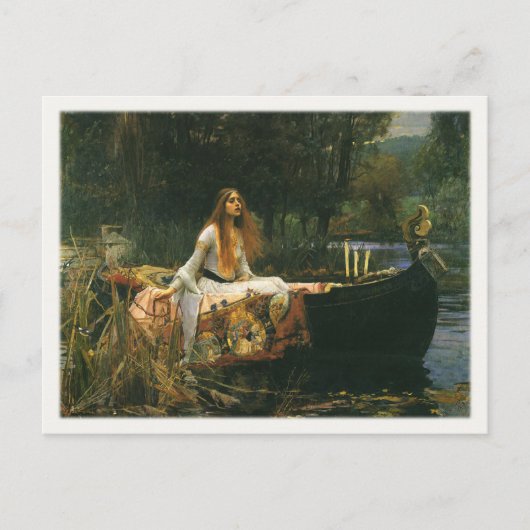 Briefkaart met John William Waterhouse Painting (Voorkant)