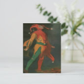 Briefkaart met  kast (Staand voorkant)