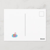 Briefkaart met kat (Achterkant)