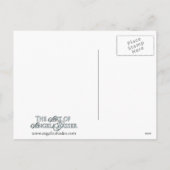 Briefkaart met kerstangel (Achterkant)