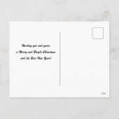 Briefkaart met kerstbomen (Achterkant)