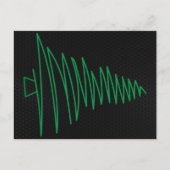 Briefkaart met kerstbomen (Voorkant)