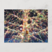 Briefkaart met kerstboomkleed (Voorkant)