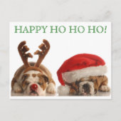 Briefkaart met kerstbul 2 (Voorkant)