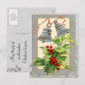 Briefkaart met kerstcadeaubonen (Voorkant / Achterkant)