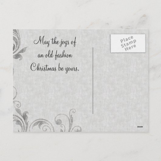 Briefkaart met kerstcadeaubonen (Achterkant)