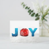 Briefkaart met kerstcadeaus (Staand voorkant)