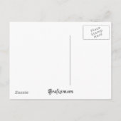  Briefkaart met kerstcadeautjes voor Vintage (Achterkant)