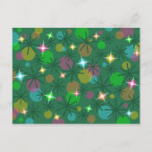 Briefkaart met kerstlampjes (Voorkant)