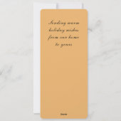 Briefkaart met kerstmis (Achterkant)