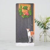 Briefkaart met kerstmis (Staand voorkant)