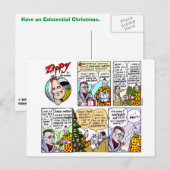 Briefkaart met kerstmis (Voorkant / Achterkant)