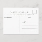  Briefkaart met kerstmis voor Franse cadeautjes (Achterkant)