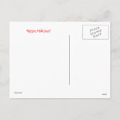 Briefkaart met kerstwens (Achterkant)