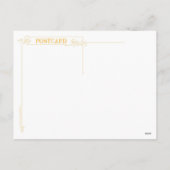 Briefkaart met kerstzegels (Achterkant)