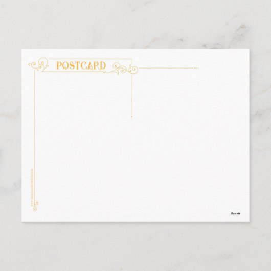 Briefkaart met kerstzegels (Achterkant)