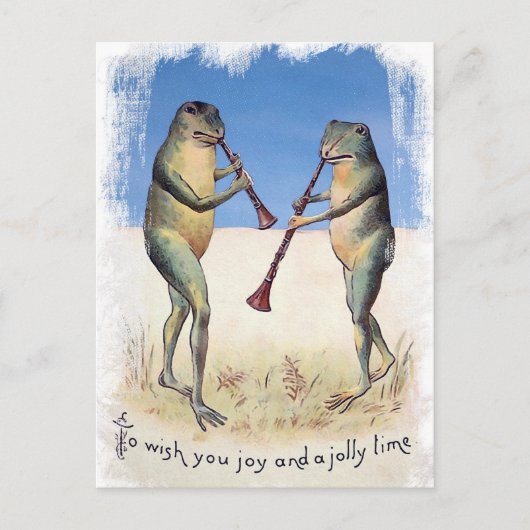  Briefkaart met kikkerst (Voorkant)