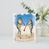  Briefkaart met kikkerst (Staand voorkant)