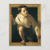 Briefkaart met klassieke verf (Voorkant)