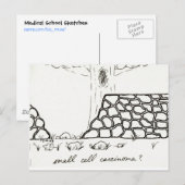 Briefkaart met kleine celcarcinomen (Voorkant / Achterkant)