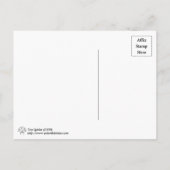 Briefkaart met kleine spindopjes (Achterkant)