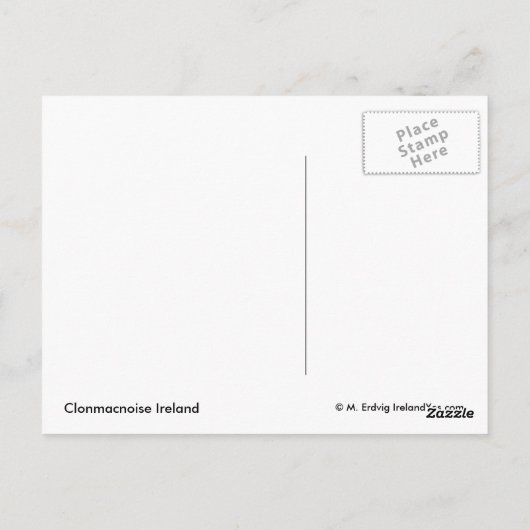 Briefkaart met klonen (Achterkant)