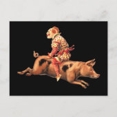 Briefkaart met kranen (Voorkant)