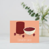 Briefkaart met kruidbessen en veenbessen (Staand voorkant)